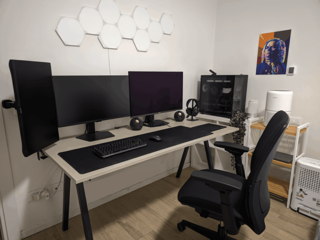 My work/gaming corner. Ready for 2026