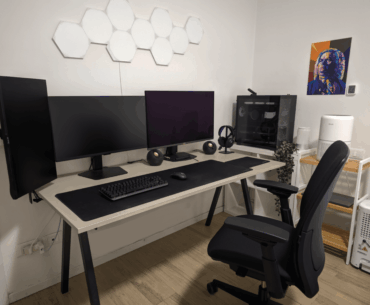 My work/gaming corner. Ready for 2026