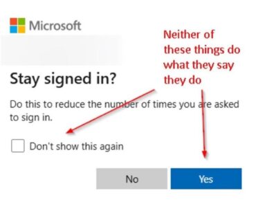 This never fucking works.