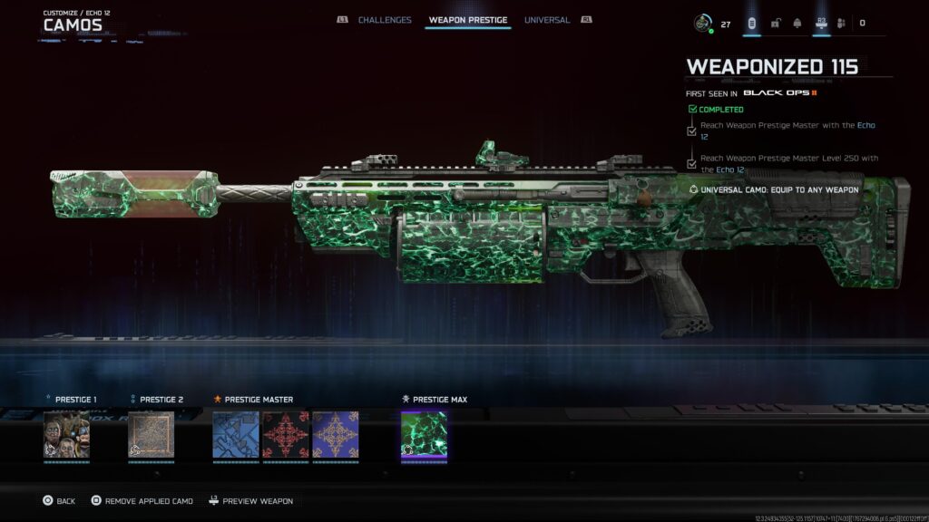 After 16,000+ eliminations & a burnout, it is done…