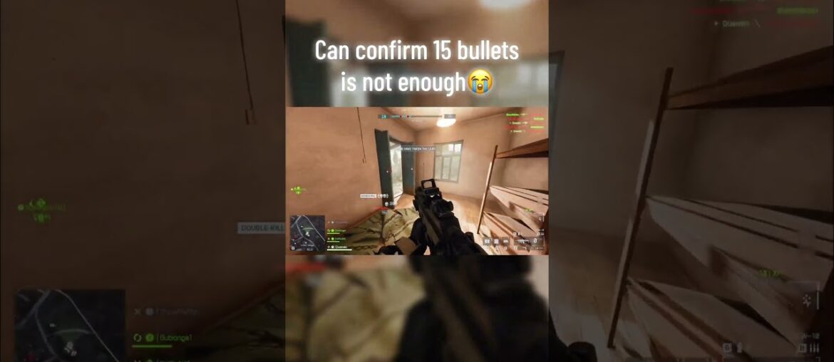 When 15 Bullets Isn't Enough.. #callofduty #fps