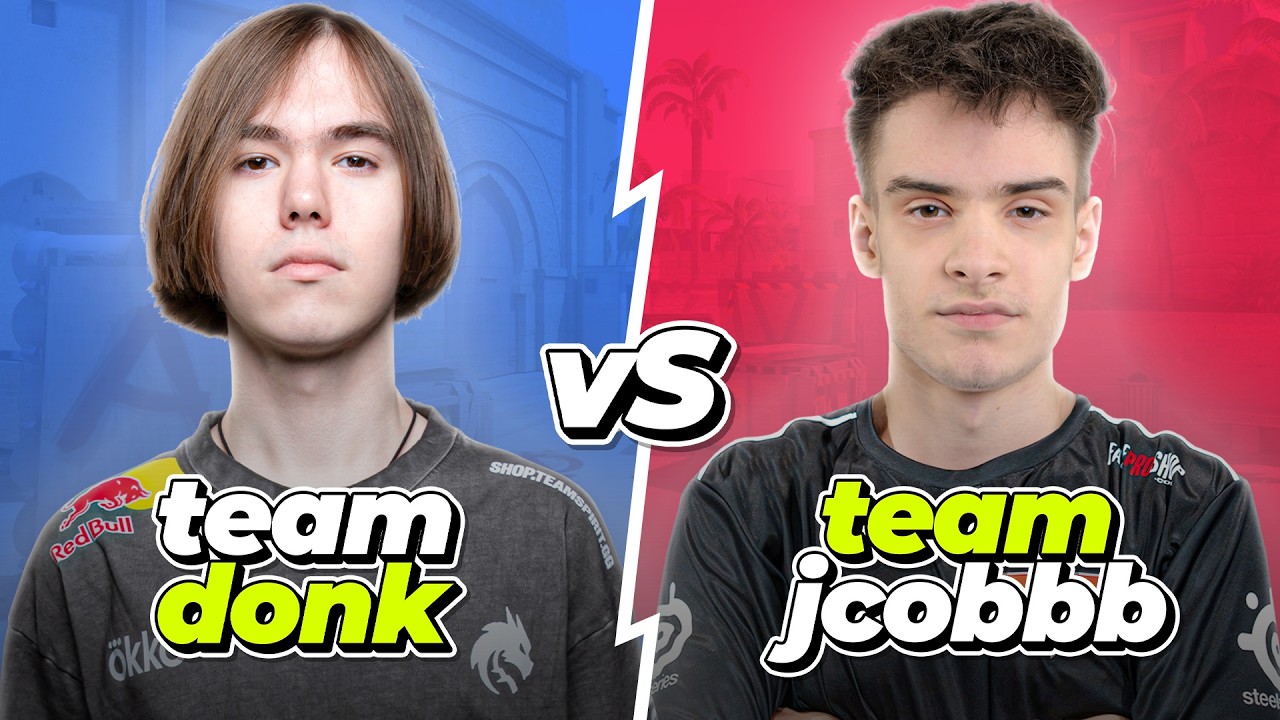 DONK vs JCOBBB on FACEIT with Utility Guide, Multi POV & Voice Comms (Mirage) DONK vs JCOBBB on FACEIT with Utility Guide, Multi POV & Voice Comms (Mirage)