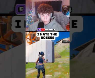 Even The Bosses Can Third Party  #fortnite  #ragequit