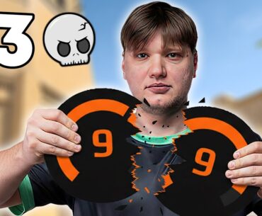 S1MPLE DESTROYS 9 LVL FACEIT AND GETS 63 KILLS!! | CS2