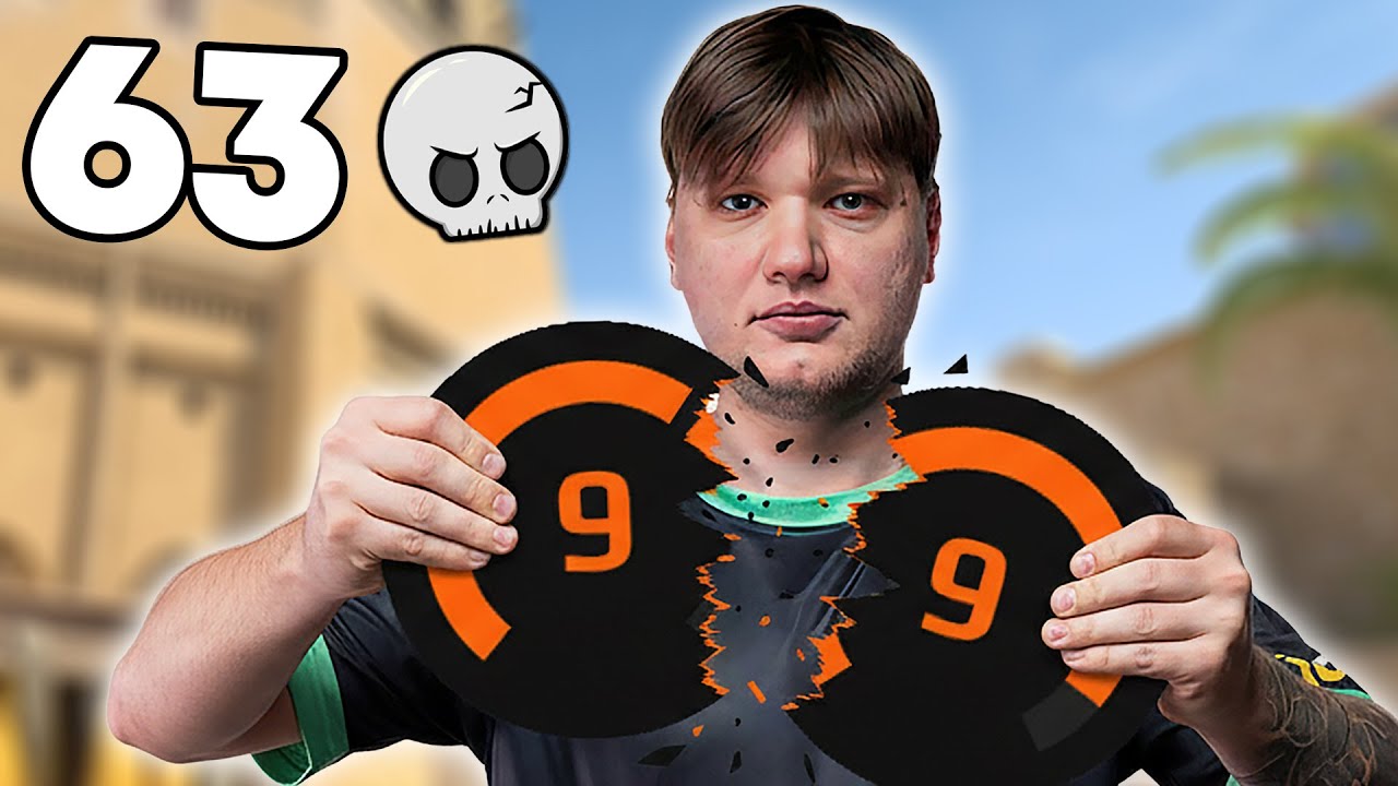 S1MPLE DESTROYS 9 LVL FACEIT AND GETS 63 KILLS!! | CS2 S1MPLE DESTROYS 9 LVL FACEIT AND GETS 63 KILLS!! | CS2