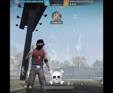 1 vs 4 CS rank #freefire #1vs4