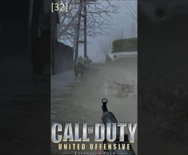 Take cover here! - Call of Duty: United Offensive [32] #shorts #callofduty #unitedoffensive #cod