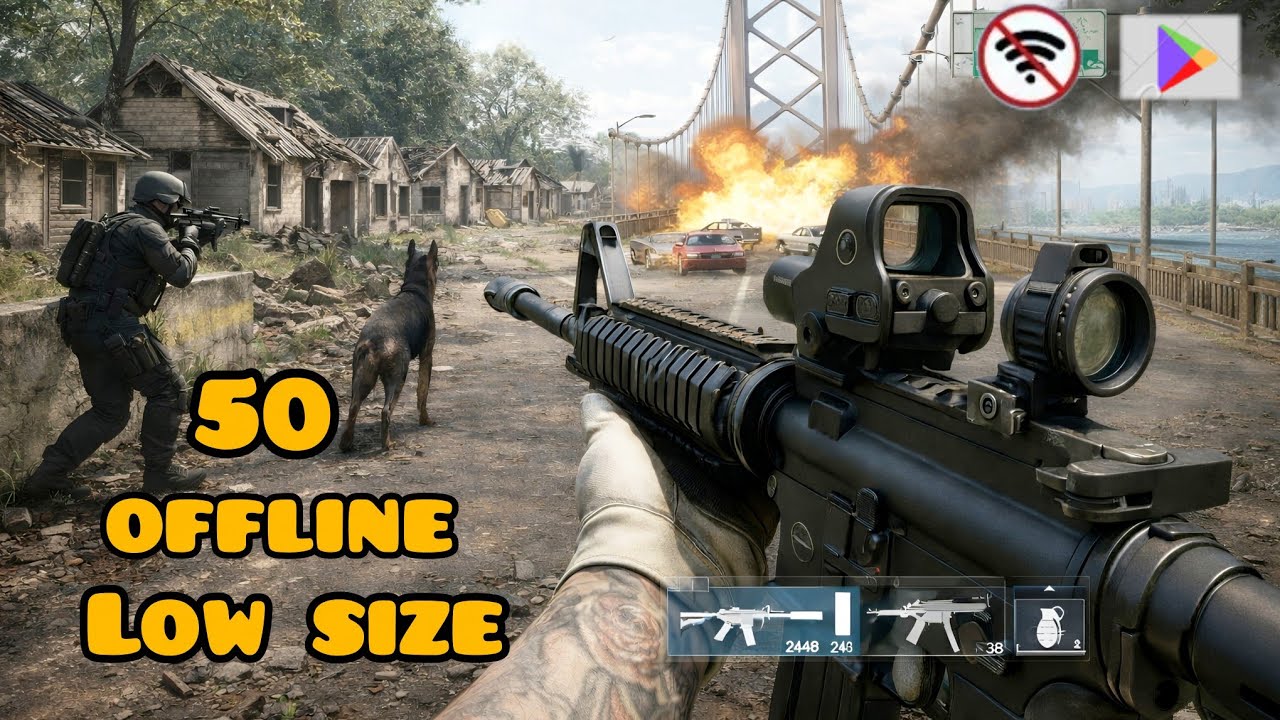 Top 50 OFFLINE FPS Games like COD Mobile for Android and iOS in 2026 | ULTRA REALISTIC Games Top 50 OFFLINE FPS Games like COD Mobile for Android and iOS in 2026 | ULTRA REALISTIC Games
