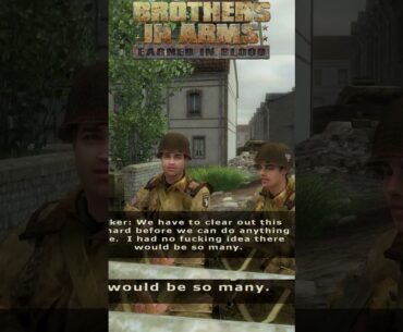 Tank approaching #brothersinarms #bia  #ww2  #gaming   #shorts #murry #short