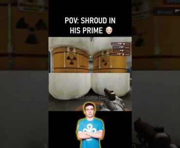 POV: Shroud in his PRIME 👴🏻 #cs2 #cs #csgo #pov #nostalgia