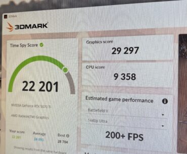 Low cpu score on 3DMARK?