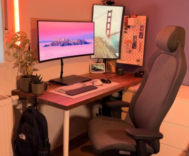 My student workstation.