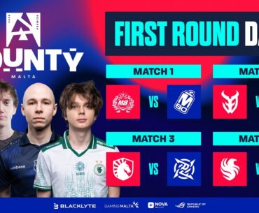 BLAST Bounty Malta, Round 1, Day 3 - GM vs M80, 3DMAX vs IC, Liquid vs NIP, Falcons vs ECSTATIC