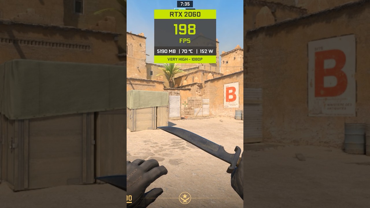 Counter-Strike 2 vs RTX 2060: Graphics Showdown! Counter-Strike 2 vs RTX 2060: Graphics Showdown!