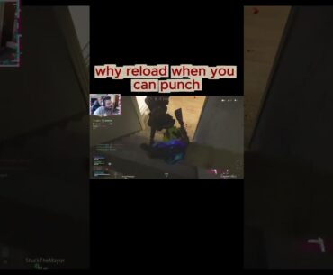 Why Reload When You Can Punch #fps  #gaming #codwarzone #codclips #twitchaffiliate #games