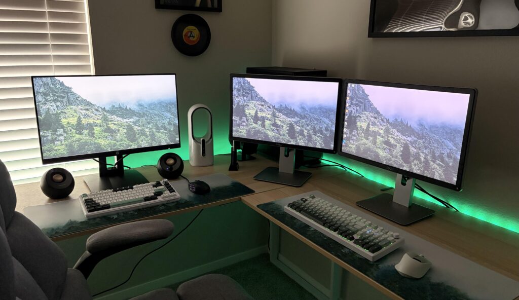 Two computers - one for WFH, one for play