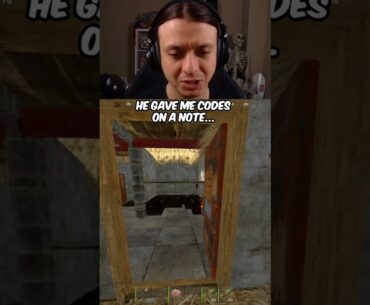 He gave me codes to his base... #rust #shorts #funny
