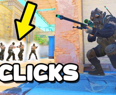 ACE IN JUST 2 CLICKS!! - CS2 BEST MOMENTS #104