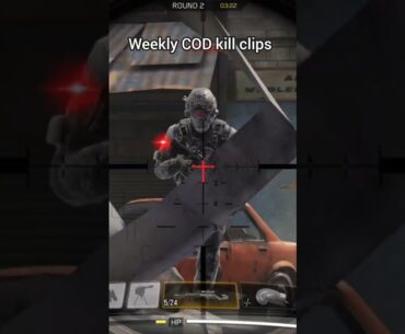 weekly COD kill clips #callofduty #cod #firstpersonshooter #videogames #codm #mobile