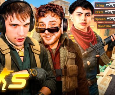 VUELVO a jugar CS2 😱 ft. Spreen, Santutu y K1ng
