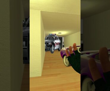 Police vs Cars From Liminal Hotel Nextbot Gmod