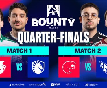BLAST Bounty Malta 2026, Quarter-Finals - Team Falcons vs Team Liquid, FURIA vs HEROIC