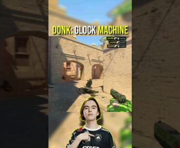 Donk is a glock GOD! 💥| Counter-Strike 2