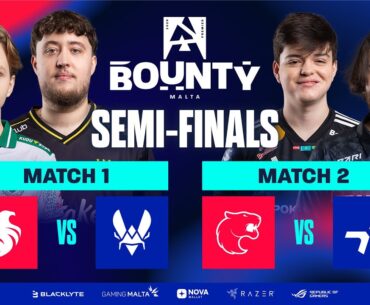BLAST Bounty Malta 2026, Semi-Finals - Team Falcons vs Team Vitality, FURIA vs PARIVISION