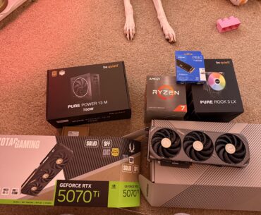 It’s my Christmas gift from me to me! Upgrading from an RTX 2060 and Ryzen 5 3600