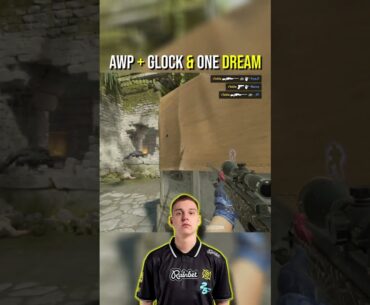 R1NKLE 1V5 ACE on Ancient – AWP + Glock💥| Counter-Strike 2