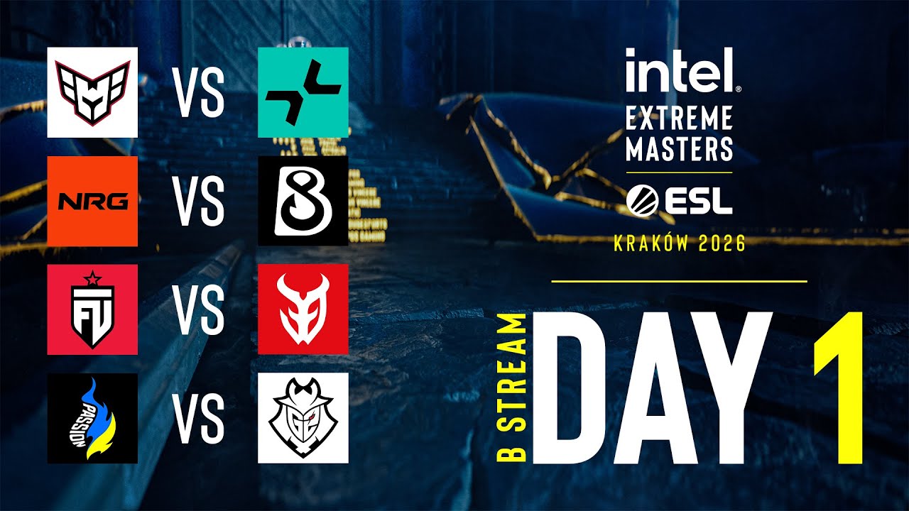 IEM Krakow 2026 – Day 1 – Stream B IEM Krakow 2026 - Day 1 - Stream B