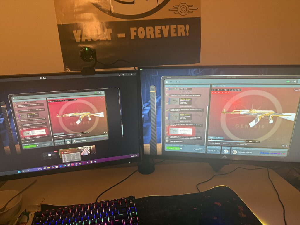 My and my brother got this at the same time one mw and one stat trak mw!!!!