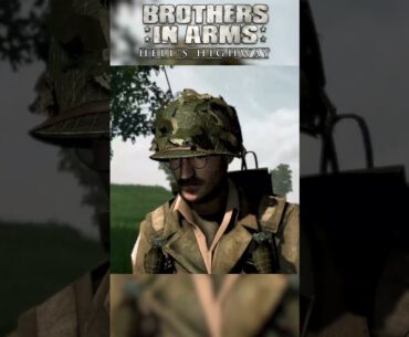 The secret of Leggett's story #brothersinarms #bia  #ww2  #gaming   #shorts #short #HellsHighway