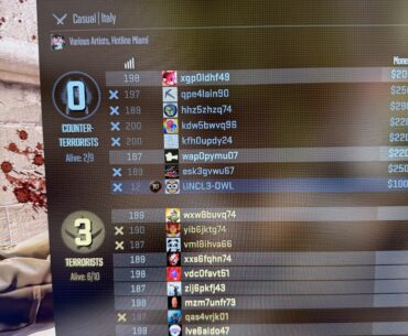 Kicked shortly after joining. All players were standing around. What's going on here? XP bots?