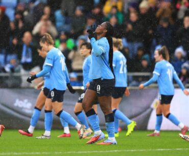 Man City ending 10-year wait for WSL title hinges on next two games
