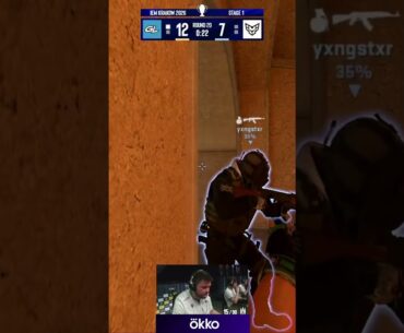 snax зарезал соперника со спины #okko #esl #krakow #cs2