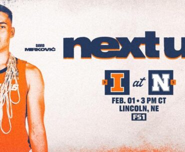 #9 Illini Set For Sunday Rematch at #5 Nebraska