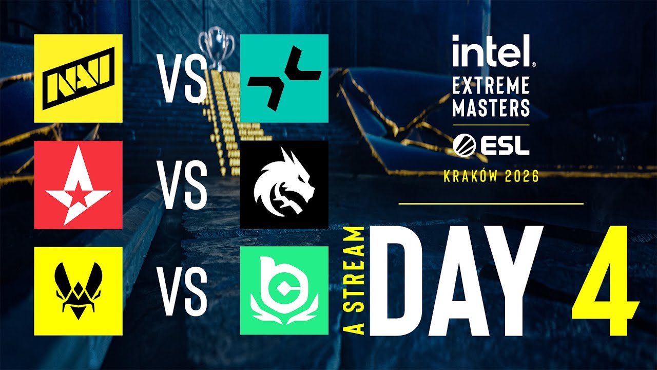 IEM Krakow 2026 – Day 4 – Stream A IEM Krakow 2026 - Day 4 - Stream A