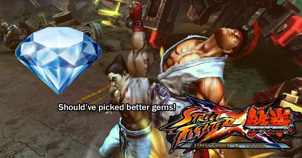 Here’s why the Gems System from Street Fighter X Tekken might just be Capcom’s worst fighting game mechanic ever Here's why the Gems System from Street Fighter X Tekken might just be Capcom's worst fighting game mechanic ever