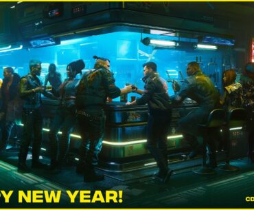 Happy new year eve to CYBERPUNK 2077