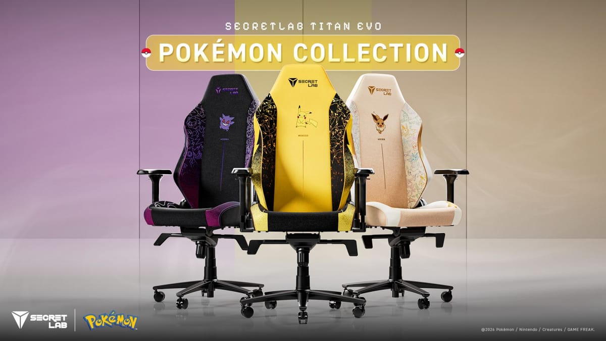 Pokémon Pikachu, Gengar, and Eevee gaming chairs arrive from Secretlab Pokémon Pikachu, Gengar, and Eevee gaming chairs arrive from Secretlab
