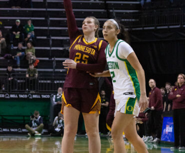 Losing streak extends to four games, Oregon women’s basketball drops 65-60 to Minnesota