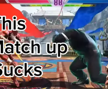The recurring bad match up of the Street Fighter series