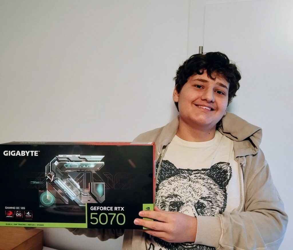 I finally got a dedicated GPU!