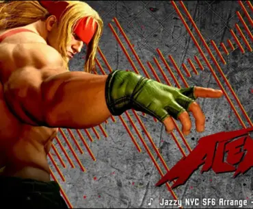Alex is getting a second theme for Street Fighter 6, and of course it's a new version of Jazzy NYC