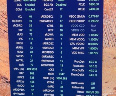 Does anyone know how to overclock Samsung DDR5 24Gb B-die (ver 4.2)? Stock speed is this: