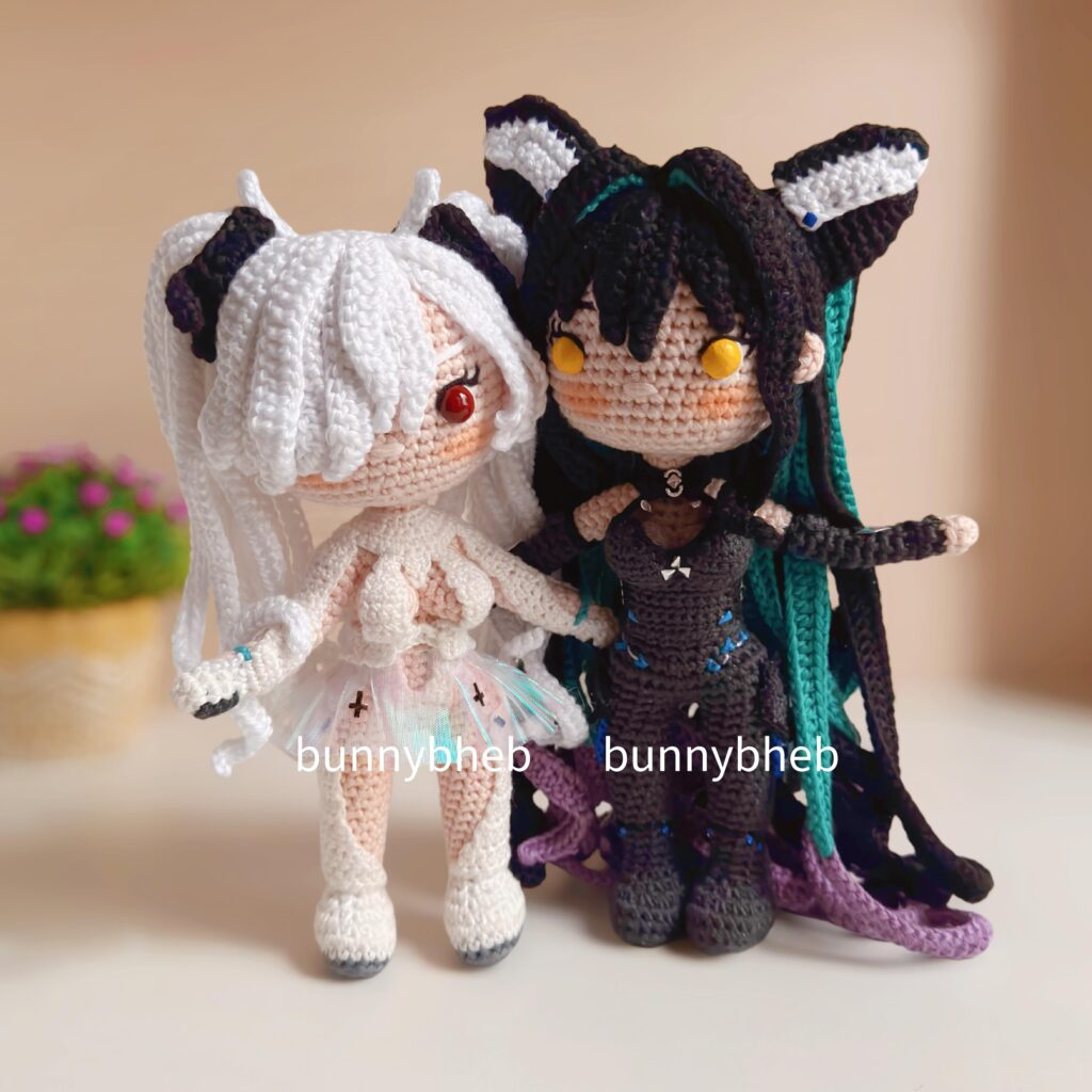 Cinderella and Siren from Nikke made by me