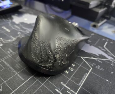 Never seen a rubberized coating fail in this manner before...