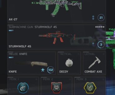 What loadout are you running at the present time