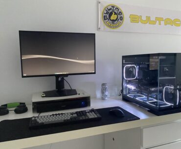 My gaming battle station